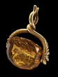 19TH CENTURY SNAKE SPINNER PENDANT