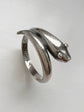 VICTORIAN SILVER SNAKE RING