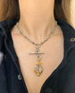 VICTORIAN 18CT GOLD ANCHOR COMPASS