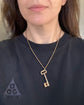 19TH CENTURY ORNATE KEY PENDANT