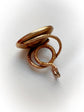 GEORGIAN REGENCY SNAKE FOB PENDANT