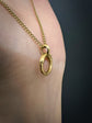 VICTORIAN 18CT GOLD MEDIUM SIZE SPRING BOLT RING