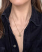 VINTAGE 9CT GOLD GEM SET DICE PENDANT