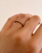 GEORGIAN 15CT GOLD SPLIT RING