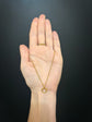 19TH CENTURY FRENCH 18CT GOLD BOLD RING