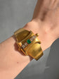 VICTORIAN EMERALD & DIAMOND BANGLE