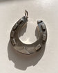 LARGE VICTORIAN SILVER HORSESHOE PENDANT