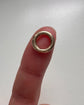 ANTIQUE 9CT GOLD PLATED PUSH BOLT