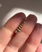 ANTIQUE 15CT GOLD & DIAMOND SNAKE PENDANT