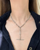 ANTIQUE SILVER FANCY PAPERCLIP CHAIN