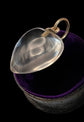 VICTORIAN ROCK CRYSTAL HEART PENDANT