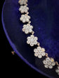 GEORGIAN PASTE FLOWER RIVIÈRE NECKLACE
