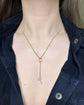 ANTIQUE MINI 9CT GOLD KEY PENDANT