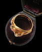 VICTORIAN 18CT GOLD DOUBLE SNAKE RING