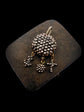 (SALE) VICTORIAN CUT STEEL ‘FAITH HOPE & CHARITY’ PENDANT