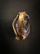 ANTIQUE LARGE AMETHYST LACE PIN
