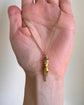 GEORGIAN 18CT GOLD HAND PENDANT / CLASP