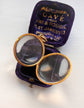 VICTORIAN ROCK CRYSTAL & 18CT GOLD LOCKET