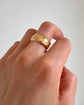 EDWARDIAN HEAVY 18CT GOLD BAND RING