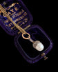 VICTORIAN DIAMOND & PEARL ACORN PENDANT