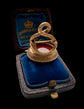 19TH CENTURY SNAKE FOB PENDANT
