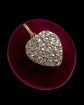 ANTIQUE DIAMOND HEART PENDANT