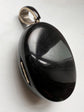 VICTORIAN HUGE WHITBY JET LOCKET