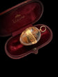18TH CENTURY EGYPTIAN JASPER & AGATE EGG PENDANT