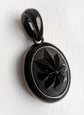 VICTORIAN WHITBY JET STAR PENDANT