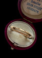 GEORGIAN 15CT GOLD SPLIT RING