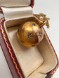 VICTORIAN 18CT GOLD & DIAMOND ORB PENDANT