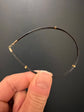 VICTORIAN ELEPHANT HAIR HORSESHOE BANGLE