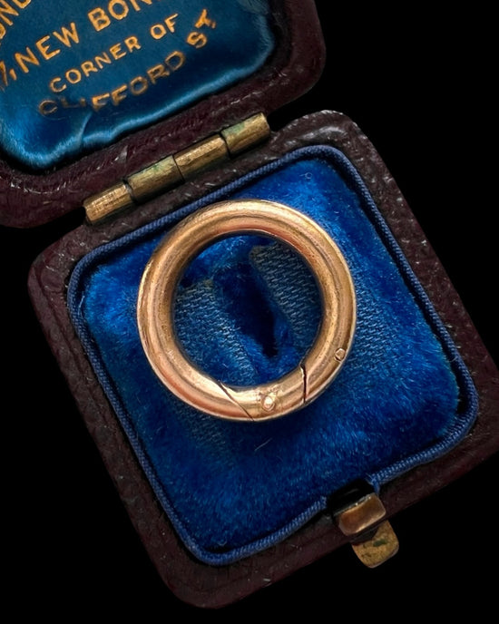 VICTORIAN 14CT GOLD PUSH BOLT