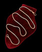 ANTIQUE BI-COLOUR 9CT GOLD SNAKE CHAIN