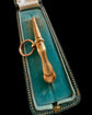 VICTORIAN 15CT GOLD HORSE LEG PENDANT
