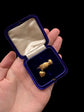 GEORGIAN GEM SET HAND WITH HEART LACE PIN BROOCH