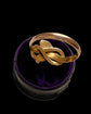 19TH CENTURY 18CT GOLD SNAKE RING