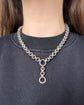 VICTORIAN SILVER CHUNKY BELCHER COLLAR