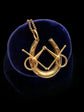 VICTORIAN HORSESHOE & BIT PENDANT