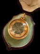 A SUPERB ANTIQUE 18CT GOLD COMPASS PENDANT