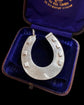 VICTORIAN SUPERSIZED SILVER HORSESHOE PENDANT
