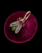 ANTIQUE GEM SET FLY PENDANT