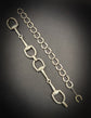 EQUESTRIAN SILVER HORSESHOE BRACELET