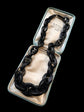 VICTORIAN WHITBY JET MARINER LINK CHAIN