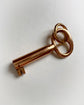 ANTIQUE GOLD KEY PENDANT