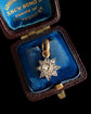 VICTORIAN DIAMOND STAR PENDANT
