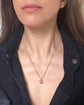 ANTIQUE 9CT GOLD MINI SNAKE FOB PENDANT