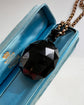 HUGE VICTORIAN FACETED JET PENDANT