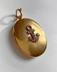 ANTIQUE DIAMOND ANCHOR 18CT GOLD LOCKET