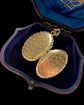 19TH CENTURY 15CT GOLD LOCKRT PENDANT